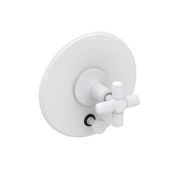Newport Brass - Clemens Balanced Pressure Tub & Shower Diverter Plate with Handle. Less Showerhead, arm and flange.