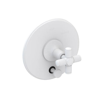 Newport Brass - Clemens Balanced Pressure Tub & Shower Diverter Plate with Handle. Less Showerhead, arm and flange.