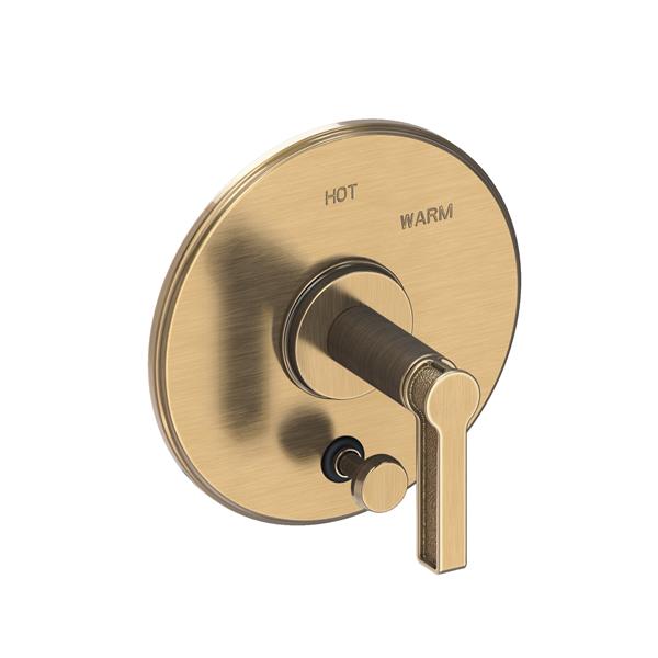 Newport Brass - Griffey Balanced Pressure Tub & Shower Diverter Plate with Handle. Less Showerhead, arm and flange.