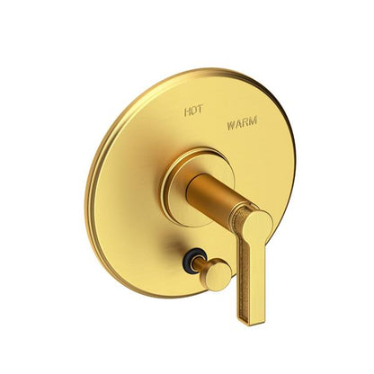 Newport Brass - Griffey Balanced Pressure Tub & Shower Diverter Plate with Handle. Less Showerhead, arm and flange.