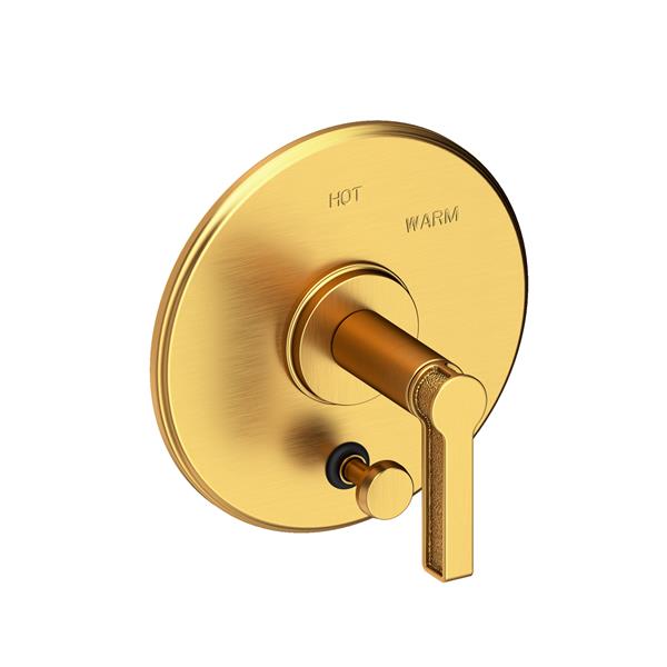 Newport Brass - Griffey Balanced Pressure Tub & Shower Diverter Plate with Handle. Less Showerhead, arm and flange.
