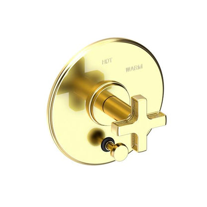 Newport Brass - Griffey Balanced Pressure Tub & Shower Diverter Plate with Handle. Less Showerhead, arm and flange.
