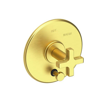 Newport Brass - Griffey Balanced Pressure Tub & Shower Diverter Plate with Handle. Less Showerhead, arm and flange.