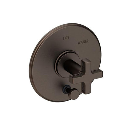 Newport Brass - Griffey Balanced Pressure Tub & Shower Diverter Plate with Handle. Less Showerhead, arm and flange.