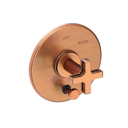 Newport Brass - Griffey Balanced Pressure Tub & Shower Diverter Plate with Handle. Less Showerhead, arm and flange.