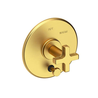 Newport Brass - Griffey Balanced Pressure Tub & Shower Diverter Plate with Handle. Less Showerhead, arm and flange.