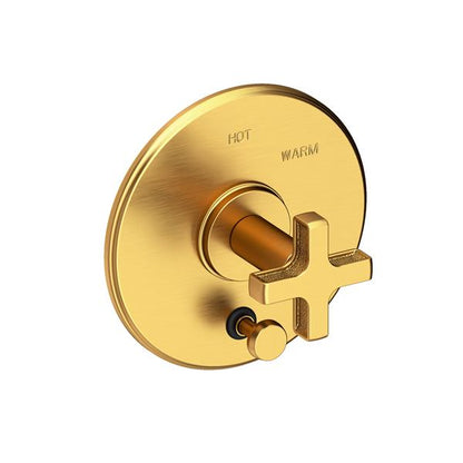 Newport Brass - Griffey Balanced Pressure Tub & Shower Diverter Plate with Handle. Less Showerhead, arm and flange.