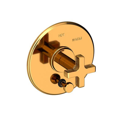 Newport Brass - Griffey Balanced Pressure Tub & Shower Diverter Plate with Handle. Less Showerhead, arm and flange.