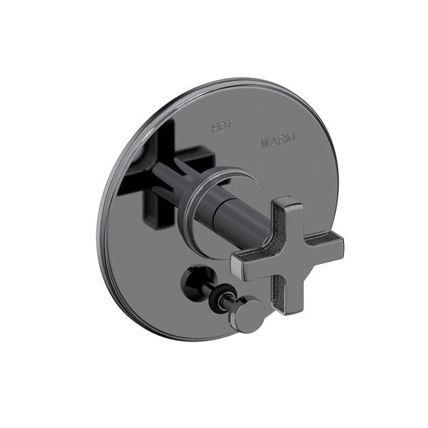 Newport Brass - Griffey Balanced Pressure Tub & Shower Diverter Plate with Handle. Less Showerhead, arm and flange.