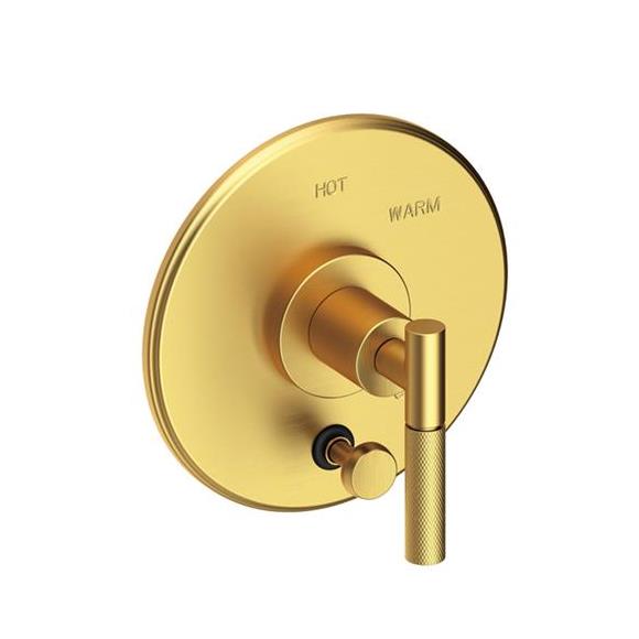 Newport Brass - Muncy Balanced Pressure Tub & Shower Diverter Plate with Handle. Less Showerhead, arm and flange.