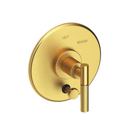 Newport Brass - Muncy Balanced Pressure Tub & Shower Diverter Plate with Handle. Less Showerhead, arm and flange.