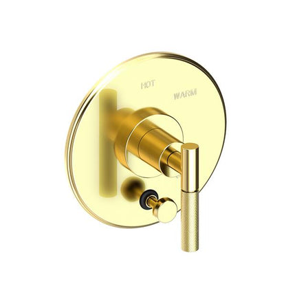 Newport Brass - Muncy Balanced Pressure Tub & Shower Diverter Plate with Handle. Less Showerhead, arm and flange.