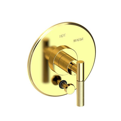 Newport Brass - Muncy Balanced Pressure Tub & Shower Diverter Plate with Handle. Less Showerhead, arm and flange.