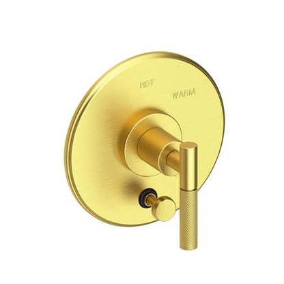 Newport Brass - Muncy Balanced Pressure Tub & Shower Diverter Plate with Handle. Less Showerhead, arm and flange.