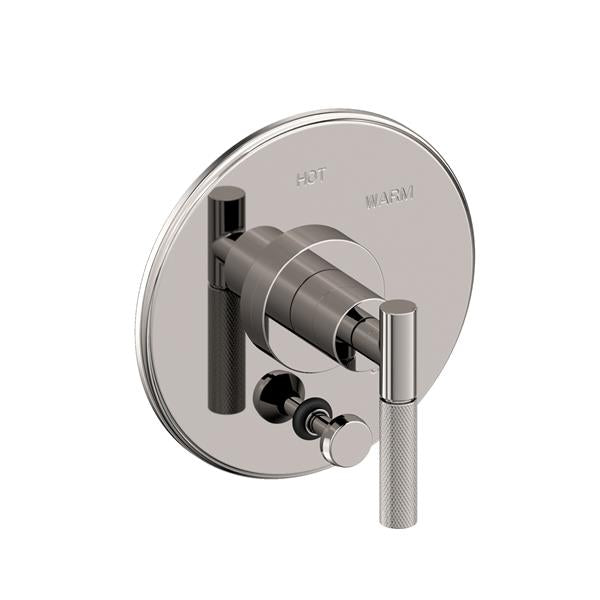 Newport Brass - Muncy Balanced Pressure Tub & Shower Diverter Plate with Handle. Less Showerhead, arm and flange.