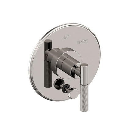 Newport Brass - Muncy Balanced Pressure Tub & Shower Diverter Plate with Handle. Less Showerhead, arm and flange.