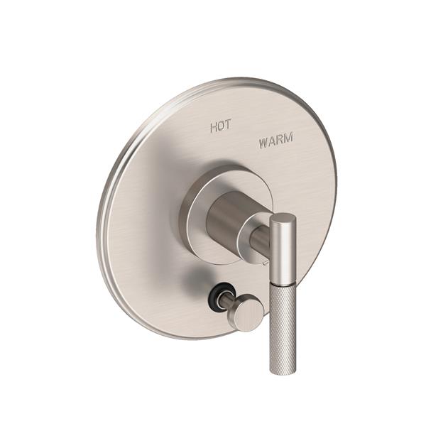 Newport Brass - Muncy Balanced Pressure Tub & Shower Diverter Plate with Handle. Less Showerhead, arm and flange.