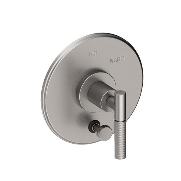 Newport Brass - Muncy Balanced Pressure Tub & Shower Diverter Plate with Handle. Less Showerhead, arm and flange.