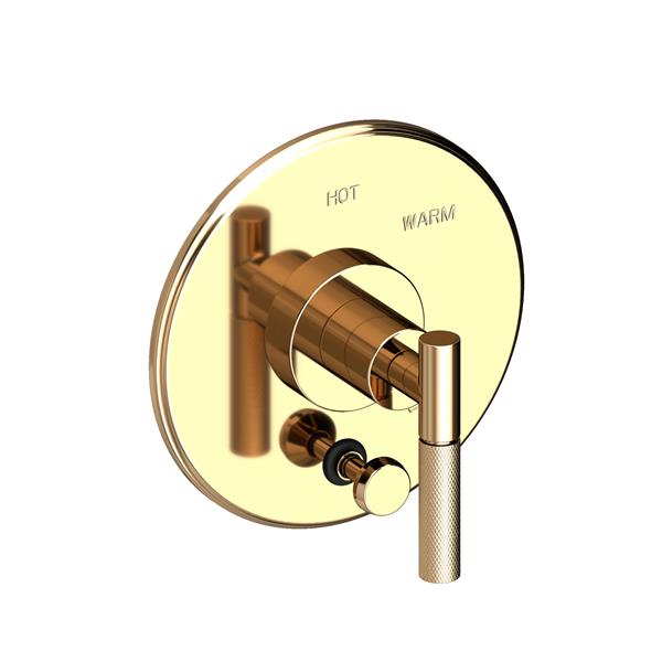 Newport Brass - Muncy Balanced Pressure Tub & Shower Diverter Plate with Handle. Less Showerhead, arm and flange.