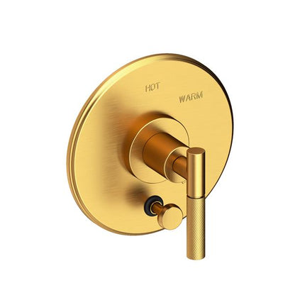Newport Brass - Muncy Balanced Pressure Tub & Shower Diverter Plate with Handle. Less Showerhead, arm and flange.
