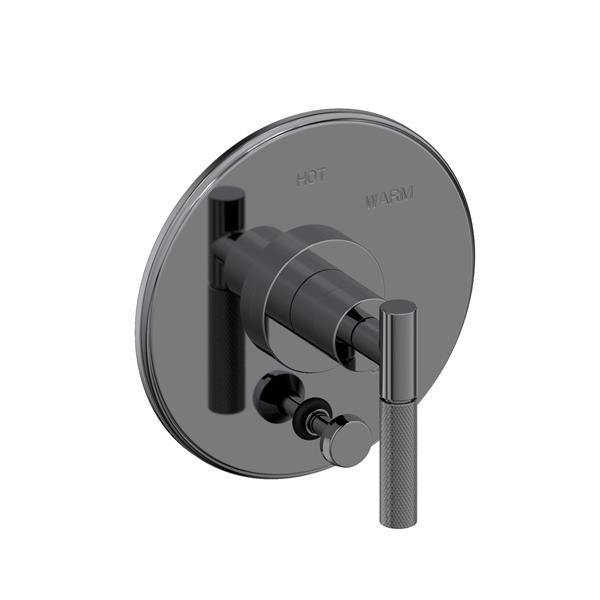 Newport Brass - Muncy Balanced Pressure Tub & Shower Diverter Plate with Handle. Less Showerhead, arm and flange.