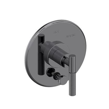 Newport Brass - Muncy Balanced Pressure Tub & Shower Diverter Plate with Handle. Less Showerhead, arm and flange.