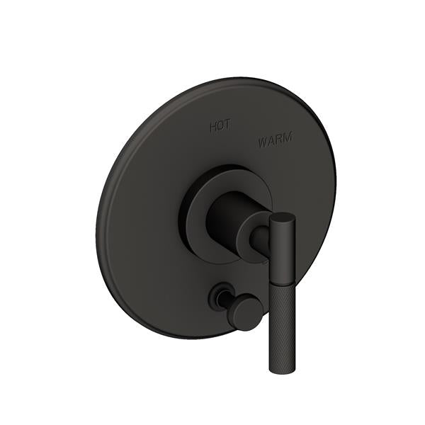 Newport Brass - Muncy Balanced Pressure Tub & Shower Diverter Plate with Handle. Less Showerhead, arm and flange.