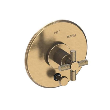 Newport Brass - Muncy Balanced Pressure Tub & Shower Diverter Plate with Handle. Less Showerhead, arm and flange.