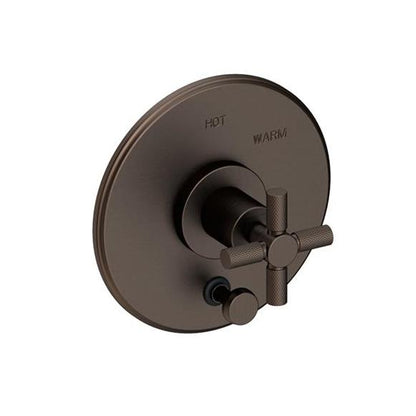Newport Brass - Muncy Balanced Pressure Tub & Shower Diverter Plate with Handle. Less Showerhead, arm and flange.