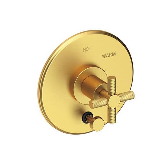 Newport Brass - Muncy Balanced Pressure Tub & Shower Diverter Plate with Handle. Less Showerhead, arm and flange.