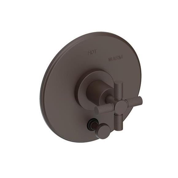Newport Brass - Muncy Balanced Pressure Tub & Shower Diverter Plate with Handle. Less Showerhead, arm and flange.