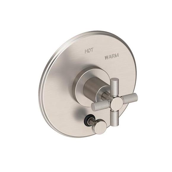 Newport Brass - Muncy Balanced Pressure Tub & Shower Diverter Plate with Handle. Less Showerhead, arm and flange.