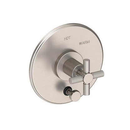 Newport Brass - Muncy Balanced Pressure Tub & Shower Diverter Plate with Handle. Less Showerhead, arm and flange.
