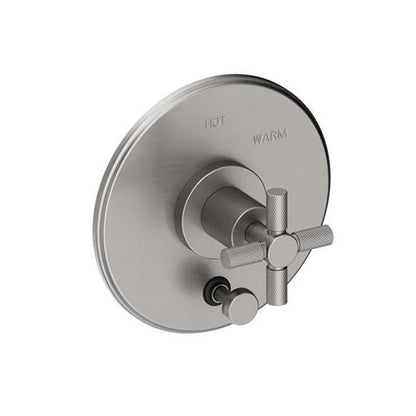 Newport Brass - Muncy Balanced Pressure Tub & Shower Diverter Plate with Handle. Less Showerhead, arm and flange.