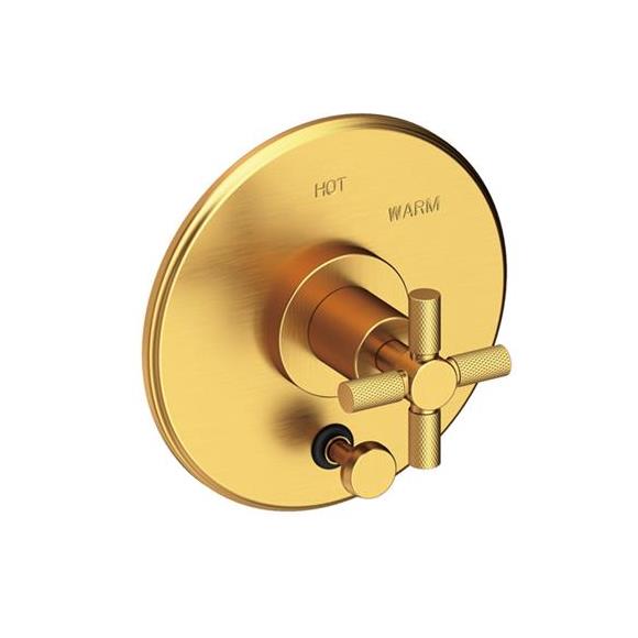 Newport Brass - Muncy Balanced Pressure Tub & Shower Diverter Plate with Handle. Less Showerhead, arm and flange.