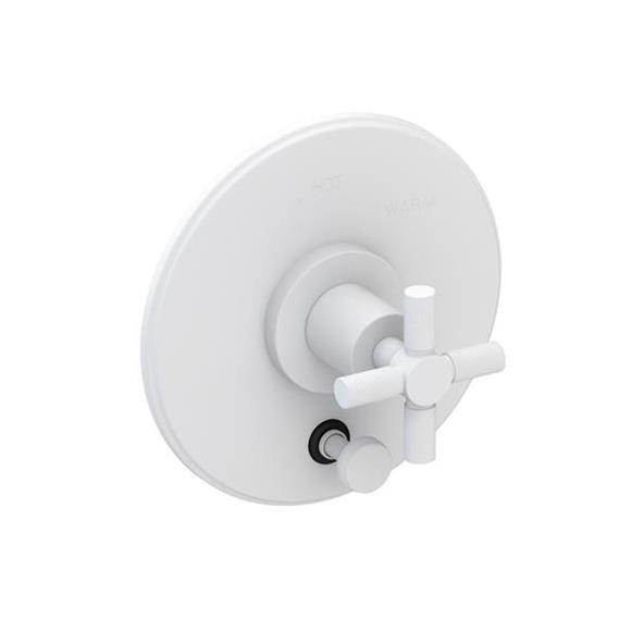 Newport Brass - Muncy Balanced Pressure Tub & Shower Diverter Plate with Handle. Less Showerhead, arm and flange.