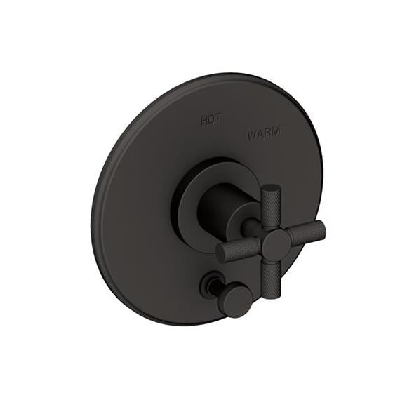 Newport Brass - Muncy Balanced Pressure Tub & Shower Diverter Plate with Handle. Less Showerhead, arm and flange.