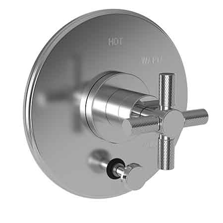Newport Brass - Balanced Pressure Tub & Shower Diverter Plate With Handle