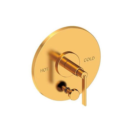 Newport Brass - Tolmin Balanced Pressure Tub & Shower Diverter Plate with Handle. Less Showerhead, arm and flange.