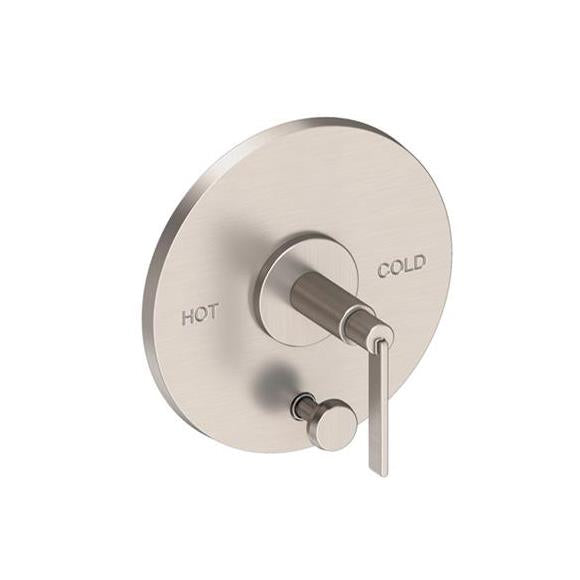 Newport Brass - Tolmin Balanced Pressure Tub & Shower Diverter Plate with Handle. Less Showerhead, arm and flange.