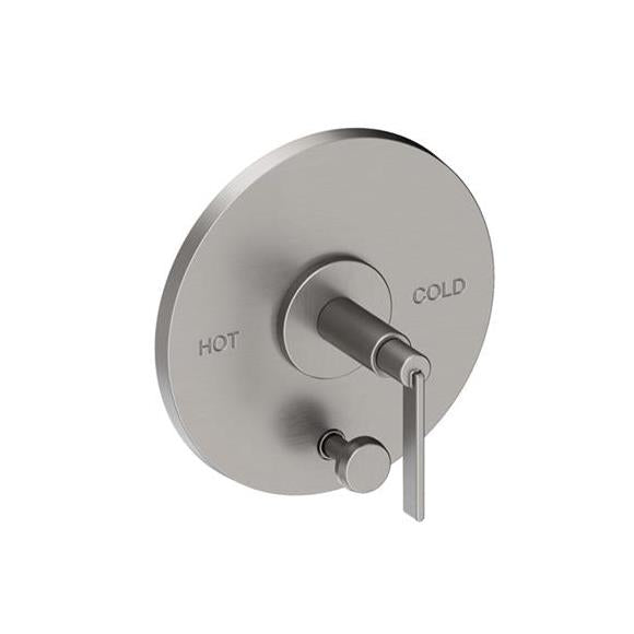 Newport Brass - Tolmin Balanced Pressure Tub & Shower Diverter Plate with Handle. Less Showerhead, arm and flange.