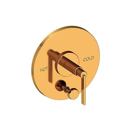 Newport Brass - Tolmin Balanced Pressure Tub & Shower Diverter Plate with Handle. Less Showerhead, arm and flange.