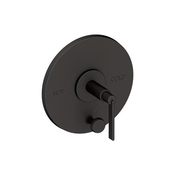 Newport Brass - Tolmin Balanced Pressure Tub & Shower Diverter Plate with Handle. Less Showerhead, arm and flange.