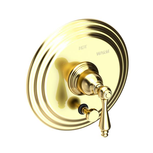 Newport Brass - Balanced Pressure Tub & Shower Diverter Plate With Handle