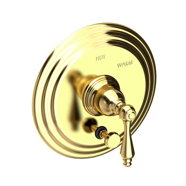 Newport Brass - Balanced Pressure Tub & Shower Diverter Plate With Handle