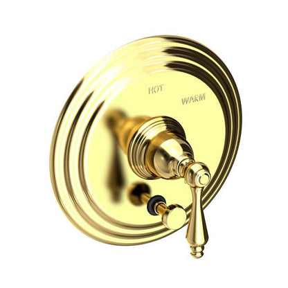 Newport Brass - Balanced Pressure Tub & Shower Diverter Plate With Handle
