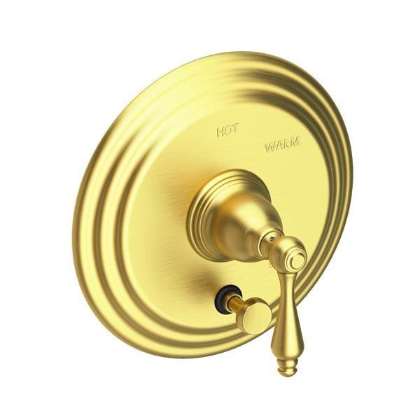 Newport Brass - Balanced Pressure Tub & Shower Diverter Plate With Handle