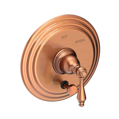 Newport Brass - Balanced Pressure Tub & Shower Diverter Plate With Handle
