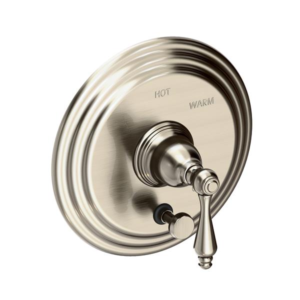 Newport Brass - Balanced Pressure Tub & Shower Diverter Plate With Handle