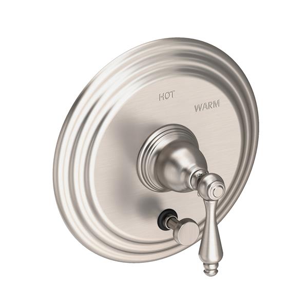 Newport Brass - Balanced Pressure Tub & Shower Diverter Plate With Handle
